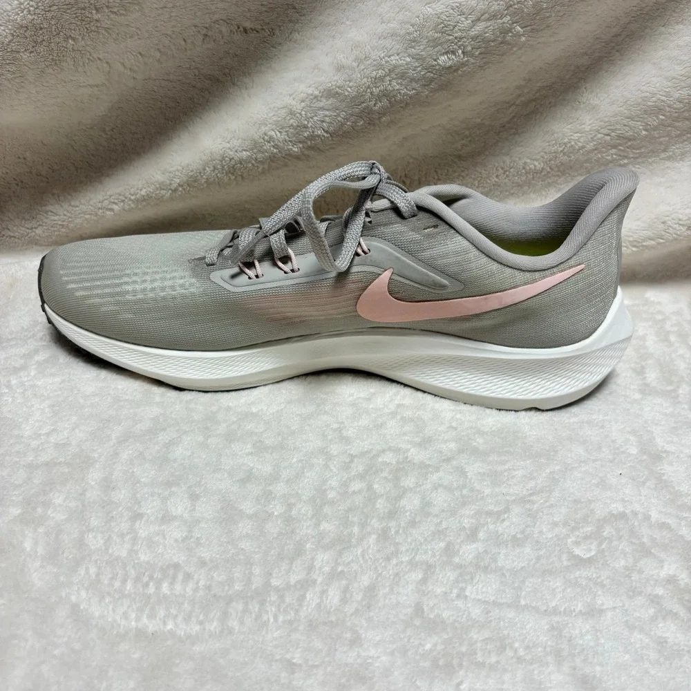 Nike Womens Air Zoom Pegasus 39 Running Shoes Size 10 Gray‎ Pink DH4072-003